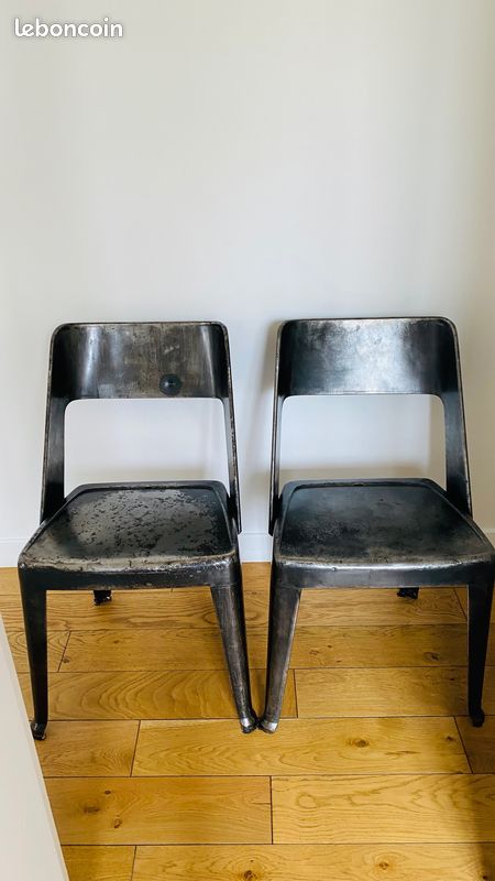 Chaises industrielles vintage (image 1)