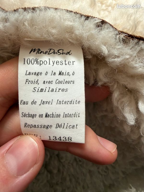 Gilet mouton femme Mino du sud (image 2)