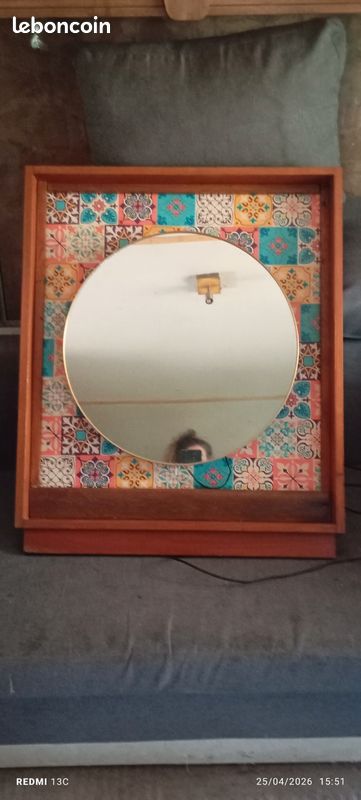 Grand miroir vintage (image 2)