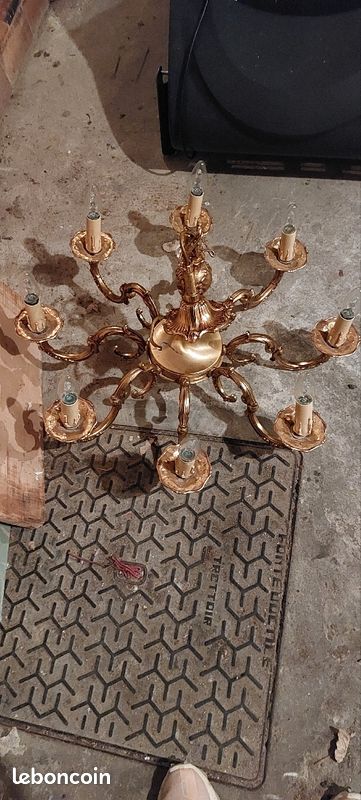 Lustre en Bronze véritable (image 2)