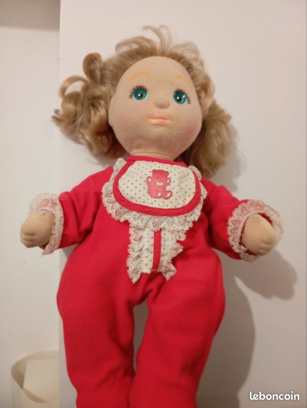 Poupée My Child Mattel 1985 - Vintage, Tissu Et Plastique, Collection