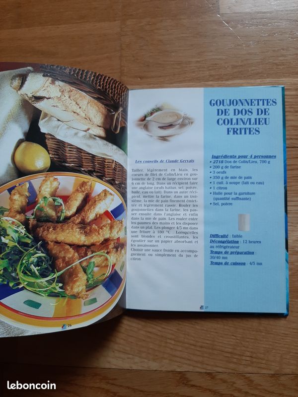 Livre cuisine Poissons - Recettes du Gourmet vol. 2 (image 5)