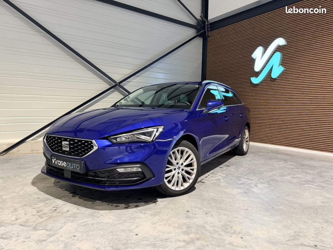 Seat Leon ST XCELLENCE - 4 SP - 2.0 TDI - 150CH - DSG7 - 2021 - CarPlay - Caméra de récul - Attelage (image 1)