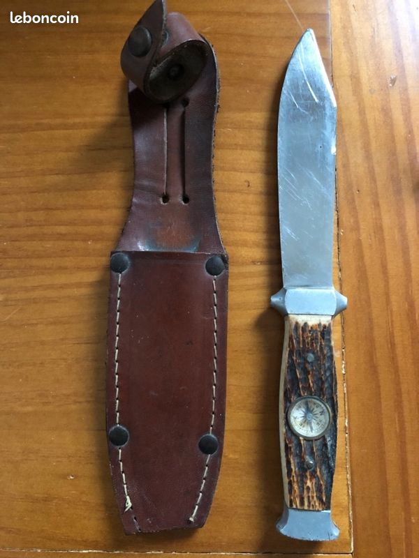 Couteau de scout années 60 artisanal (image 1)