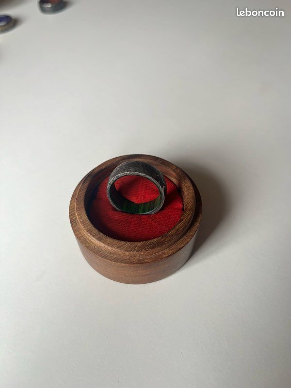 Bague acier de Damas (image 2)