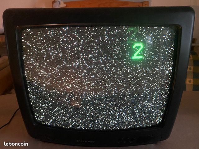 📺 Téléviseur couleur cathodique TELESONIC avec télécommande 👀 DISPONIBLE de suite (image 10)