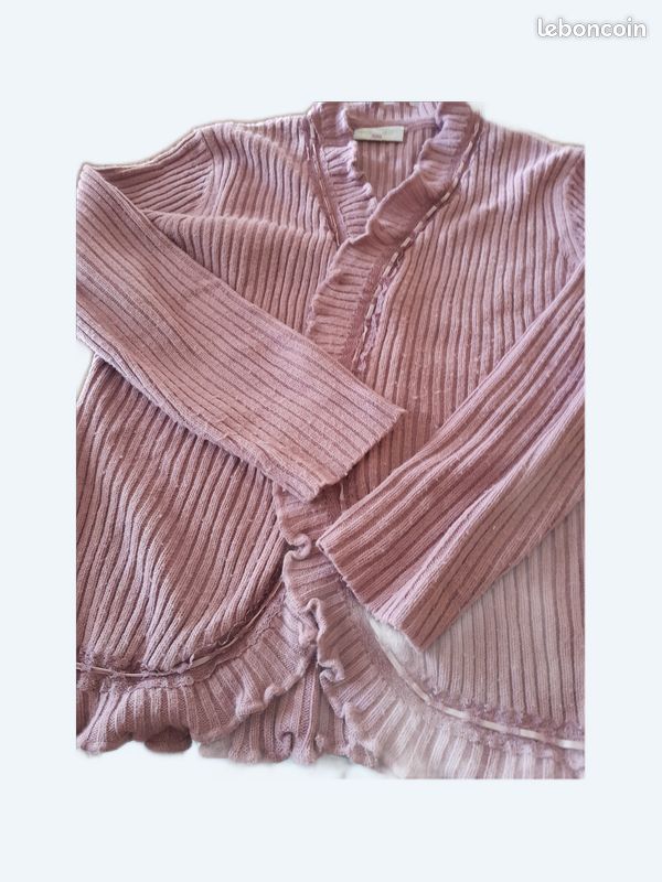 Gilet femme rose 46/48 (image 1)
