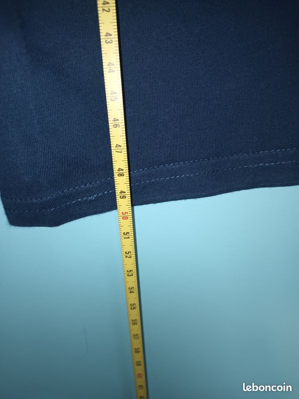 Tee-shirt m lg bleu en 8 ans (mam33133) (image 4)