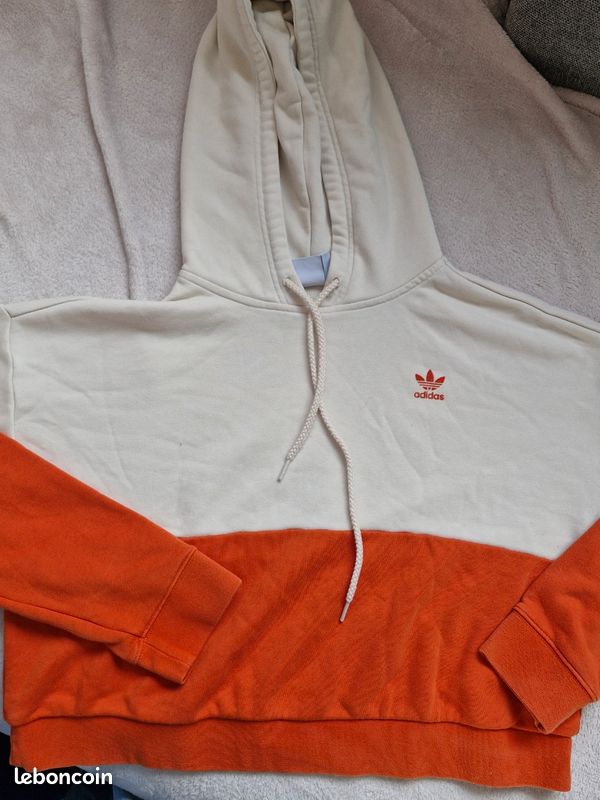 Sweat crop Adidas taille 40 (image 2)