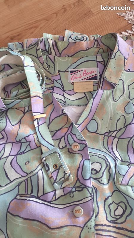 Robe légère, motifs, taille 52 (image 2)