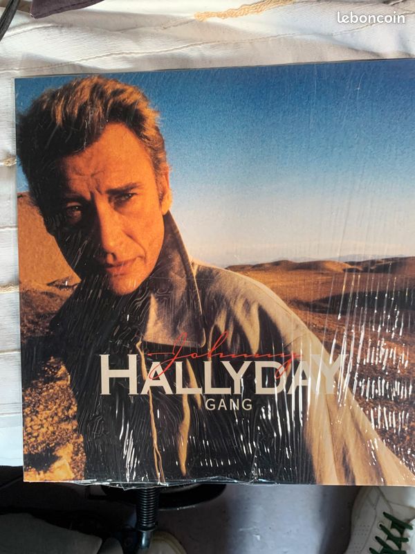 Lots 45 disques vinyles 33 tours johnny Hallyday (image 8)