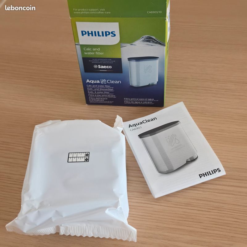 Filtre à eau Philips SAECO Aqua Clean CA6903/10 pour espresso machine à café (image 2)