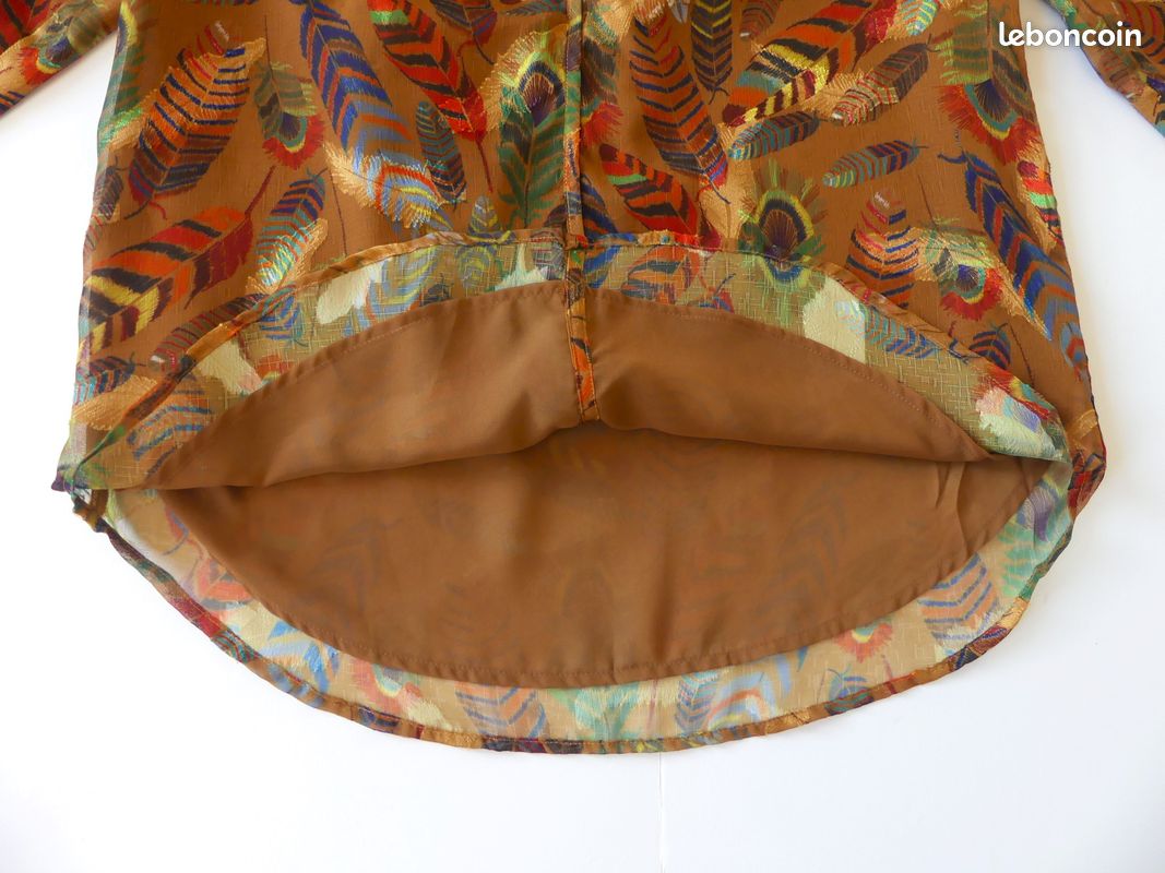 Blouse See U Soon Multicolore - Taille 40/42 - Occasion Très Bon état