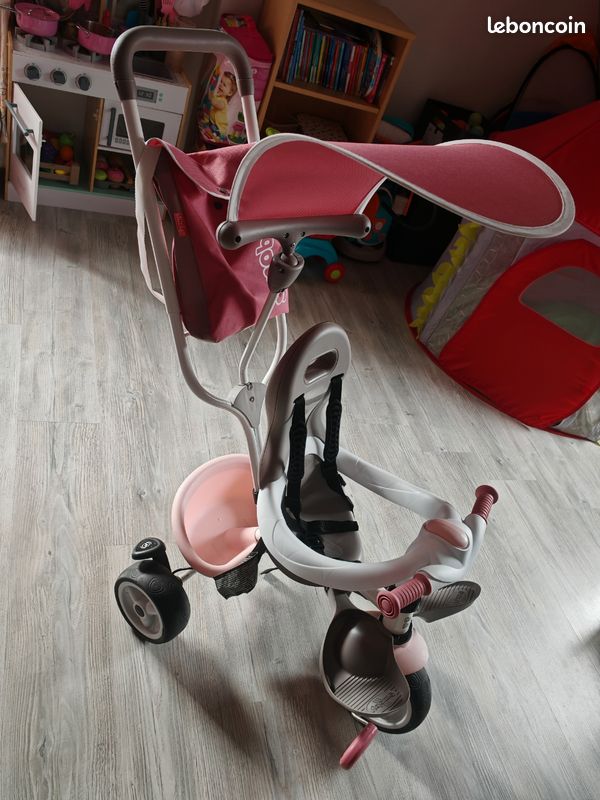 Tricycle SMOBY évolutif Équipement bébé