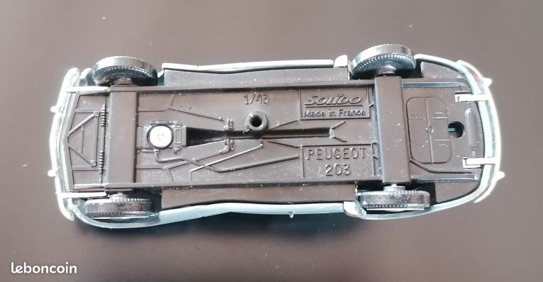 Solido BBY 1/43 - Peugeot 203 Fourgonnette Mc Cormick - Très Bon état Avec Boîte