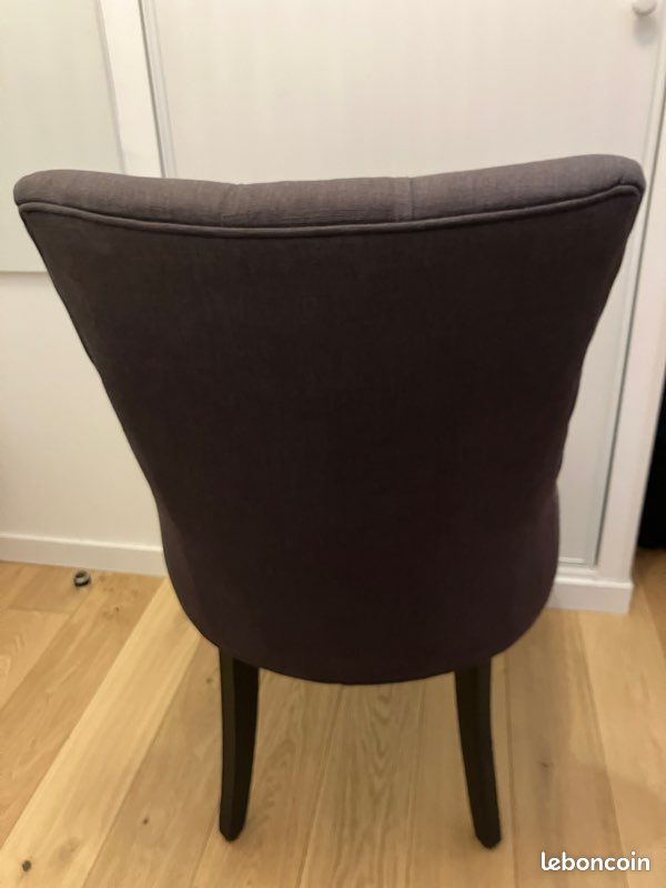 Chaise en tissu marque Made (image 3)