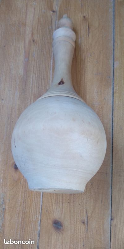 Bouteille en bois à décorer (image 4)