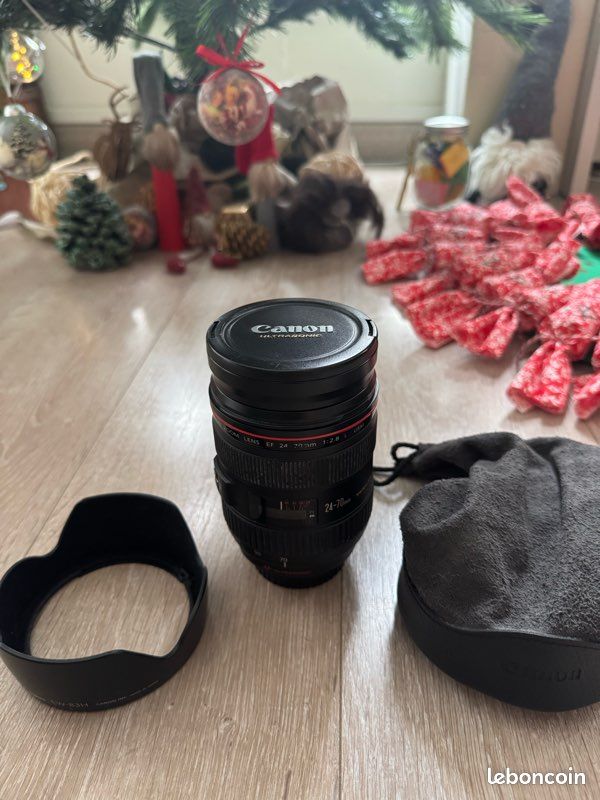 🎄 Objectif Canon Série L 24-70 mm f/2.8 🎁 (image 5)