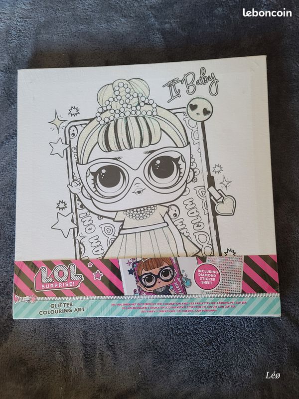 Lot Maison + Camping Car +Poupée "LOL Omg"+Coloriage (image 11)
