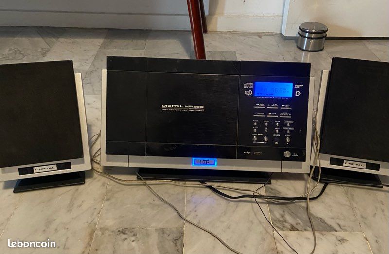 Micro chaîne hi-fi h&b digital HF-355i (image 1)