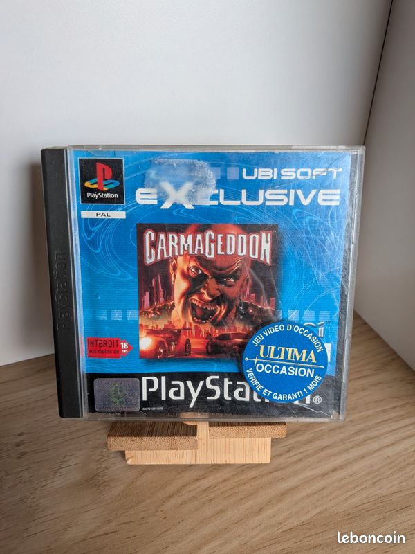 Boîtier Et Livret Carmageddon PS1 – Jeu Non Inclus, Bon état