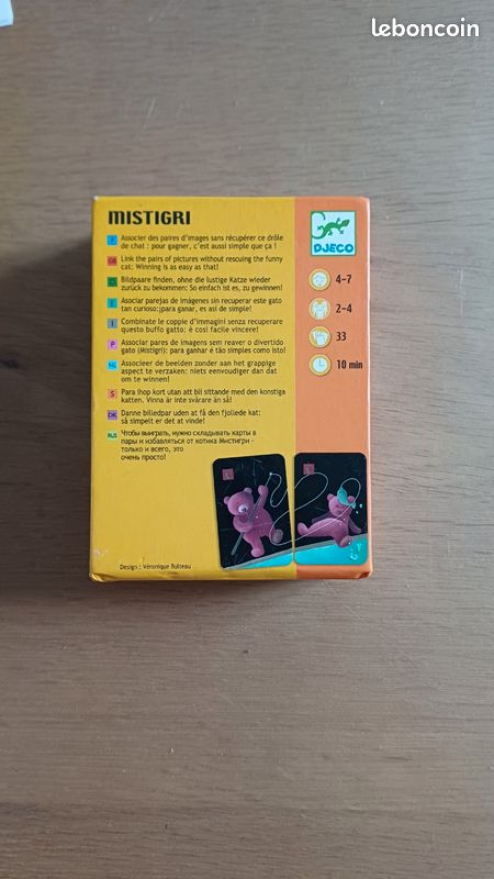 Jeu Djeco "Mistigri" (image 2)