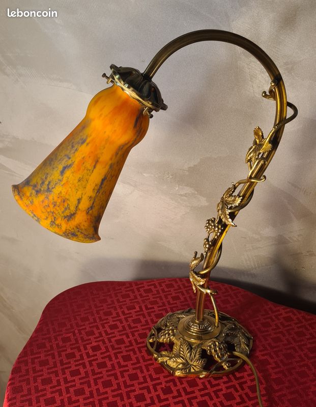 Lampe de table danoise moderne en teck massif, années 1960
