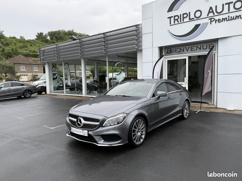 MERCEDES CLS 350 d - BVA 9G-Tronic Plus Sportline 4-Matic - BVA GPS + TOIT OUVRANT + CAMERA AR (image 3)