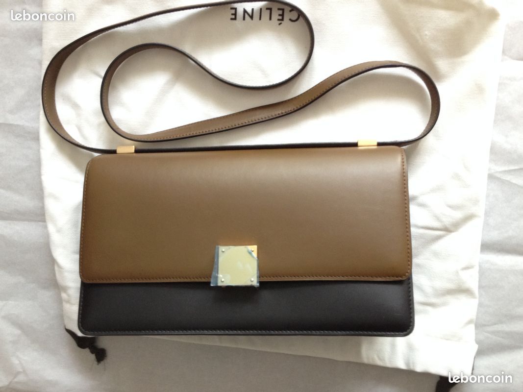 Sac à main bicolore CELINE Casebag neuf (image 1)