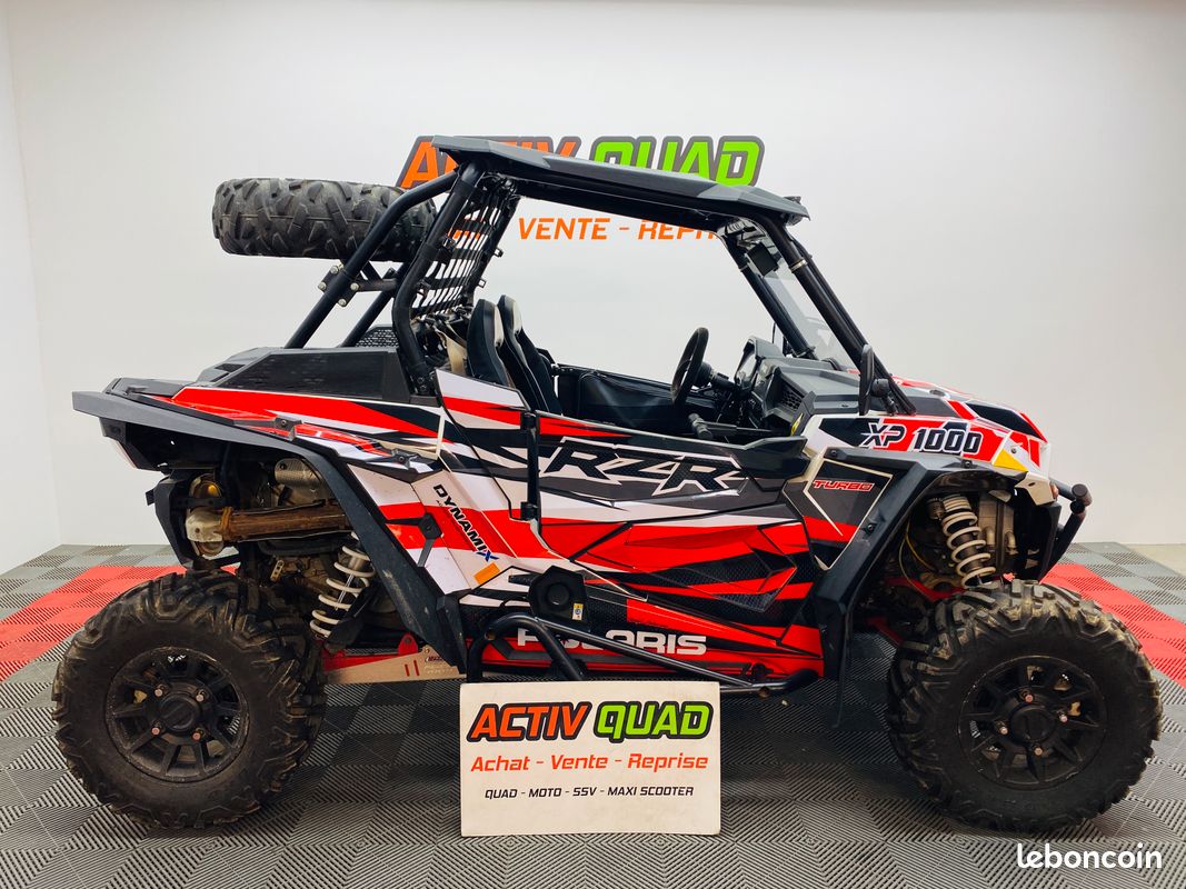 🔴POLARIS RZR 1000 XP TURBO 2019 7.880 Km - 286 H 🔴- ACTIVQUAD - Envoi / Reprise / Facilité de Paiement (image 2)