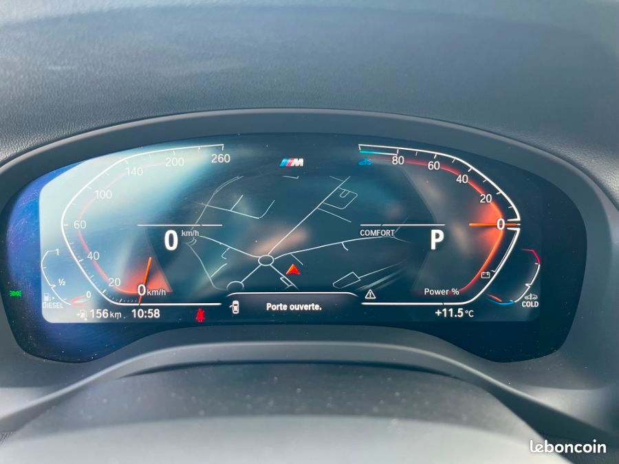 BMW X3 (G01) XDRIVE 20DA 190 MHEV Ph.2 M SPORT GPS Camera Hayon EL.1ère Main (image 6)