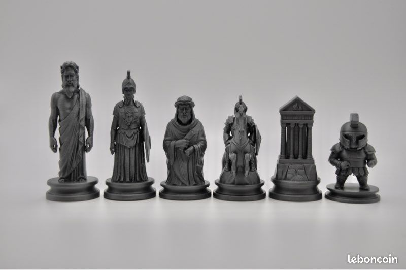 Pièces d'échecs Grèce antique contre Rome antique (image 3)