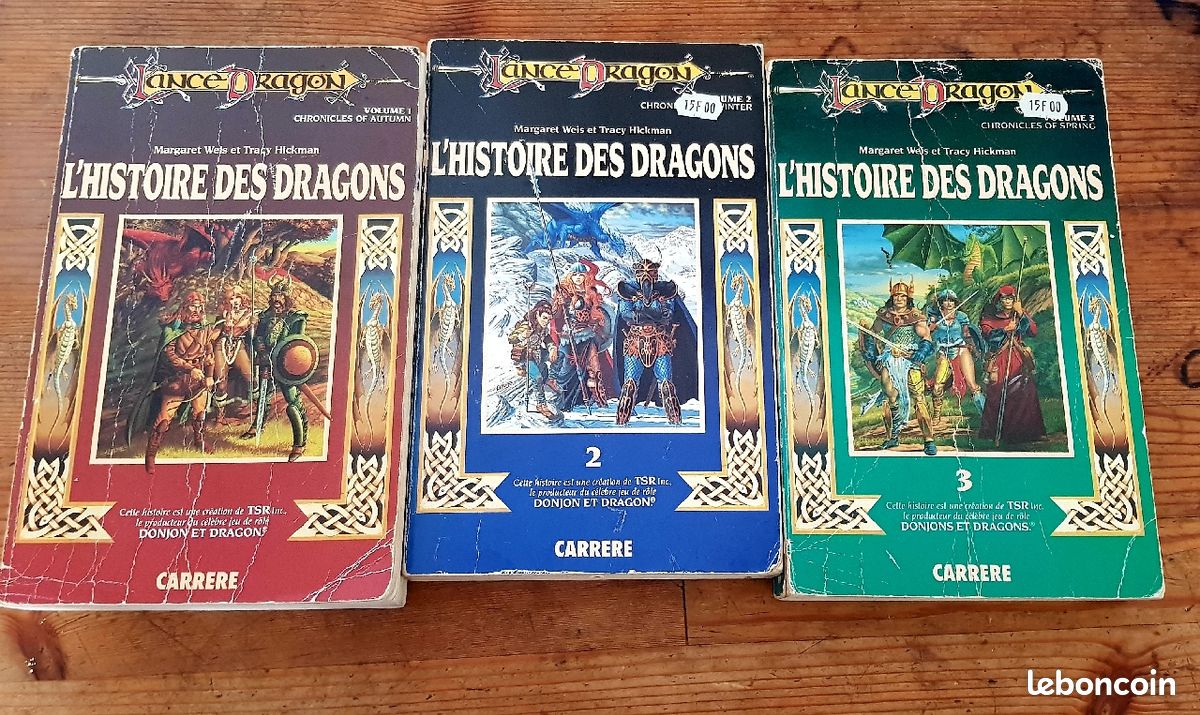 Livres histoire des dragons (image 1)