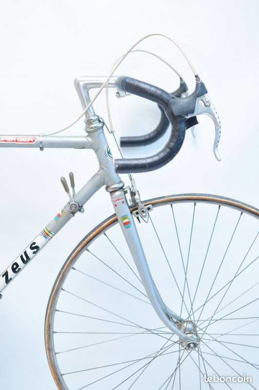 Pédales Vélo Route ZEUS N°2000 Vintage - Modèle N°9223 - Pour Pièces