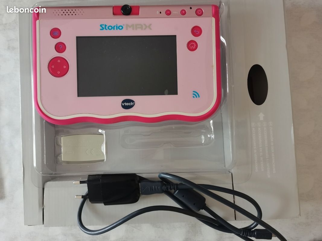 Tablette tactile storio max 2.0 5 rose VTECH