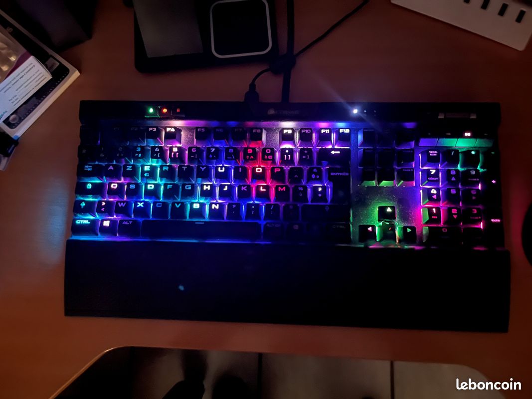 Clavier CORSAIRE K70 RGB MK.2 RAPIDFIRE (image 3)