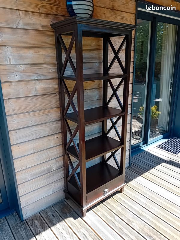 Étagère en bois exotique (image 4)