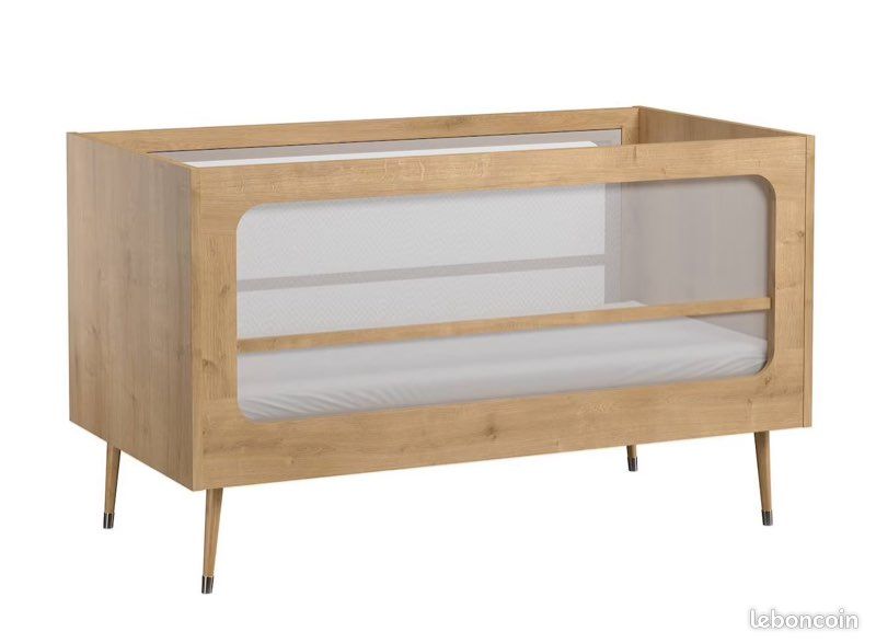 Ensemble lit bébé et commode bosque (image 4)