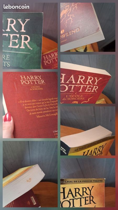 Rare Gallimard saga Harry Potter - 8 tomes (image 10)