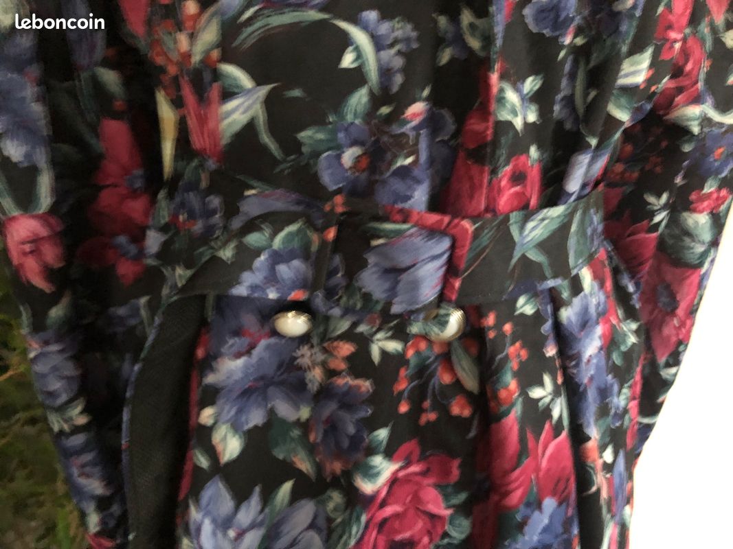 Robe vintage fait main 46 (image 4)