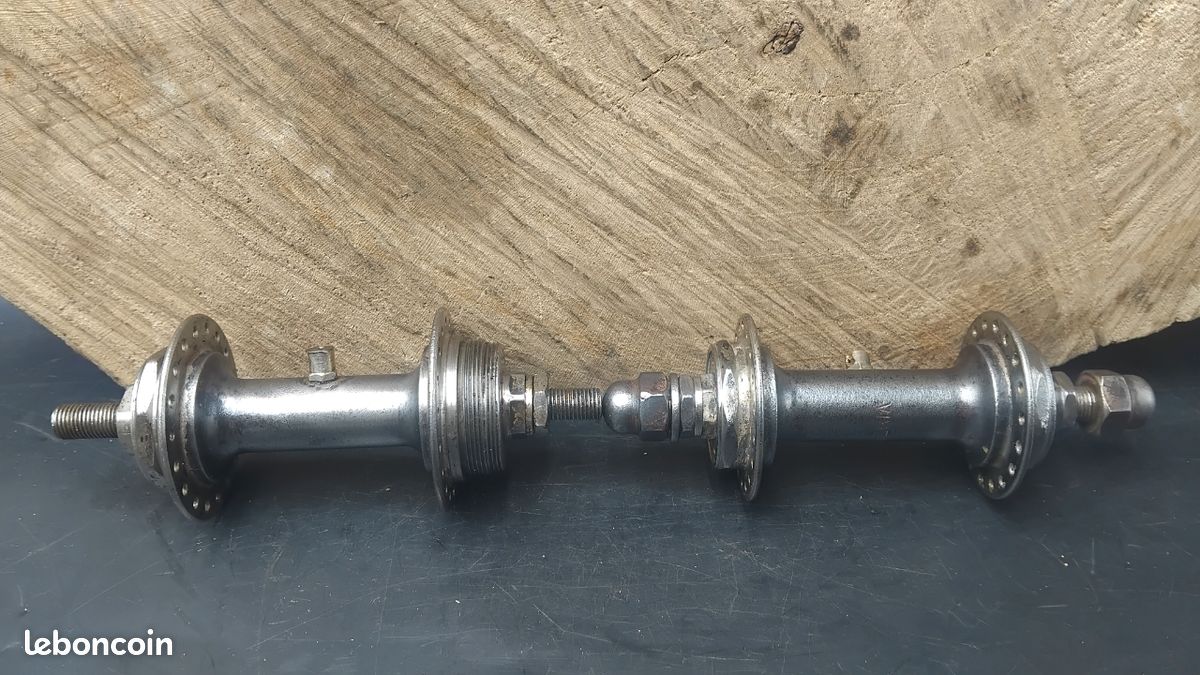 Moyeu Avant Vélo Ancien - Graisseur - Acier - Peugeot Clément Thomann - France