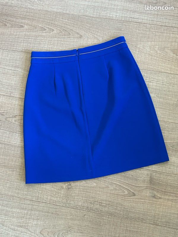 Jupe Jacqueline Riu - Taille 38 / M - Bleu - Occasion Très Bon état