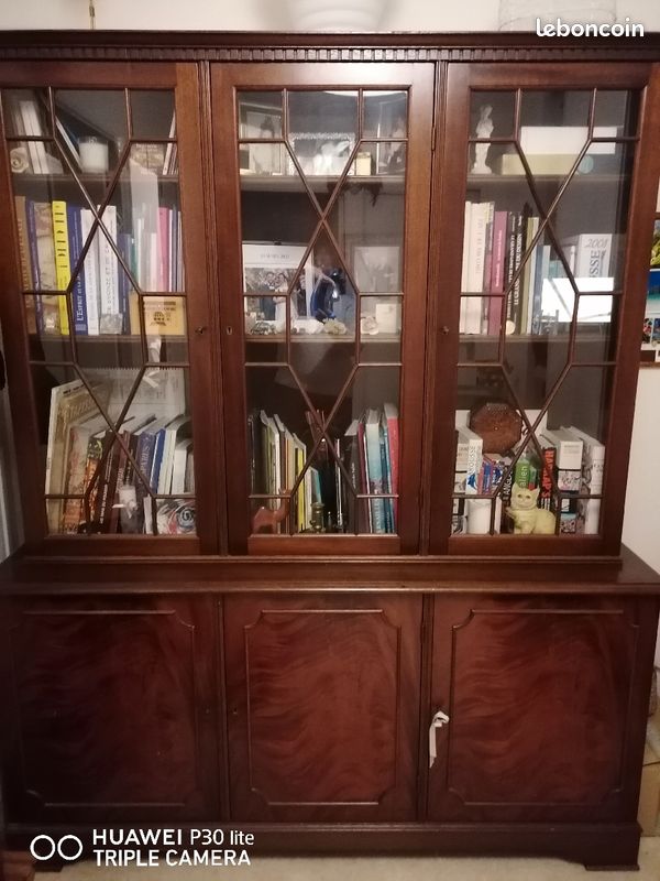 Meuble de rangement vitrine / Bibliothèque (image 1)
