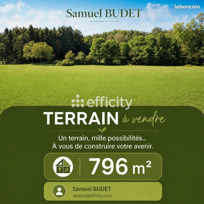 Terrain 796 m² Ecouves · à Écouves · 28 472 €