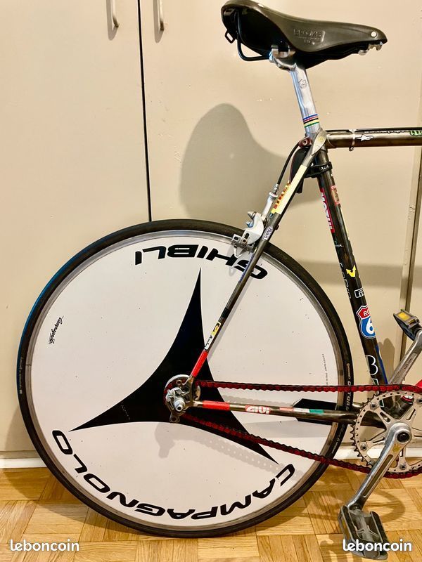 Vélo single speed roue lenticulaire Campagnolo Ghibli (image 5)