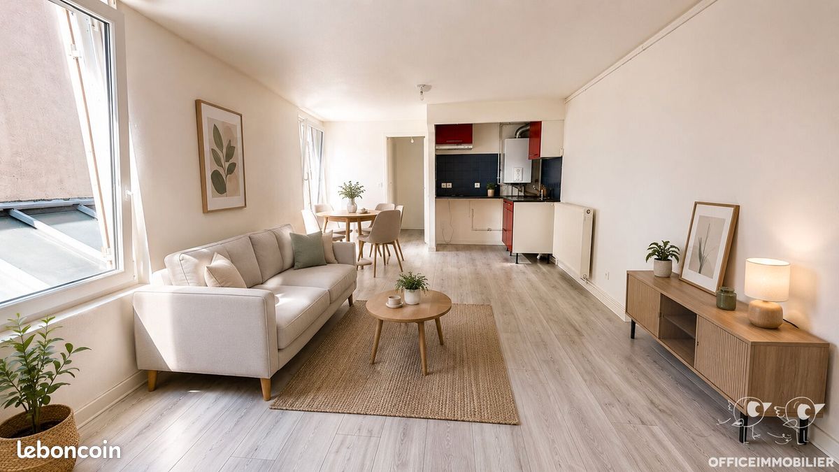 Appartement 2 pièces 43 m² · à Besançon · 43 m² · 100 000 €