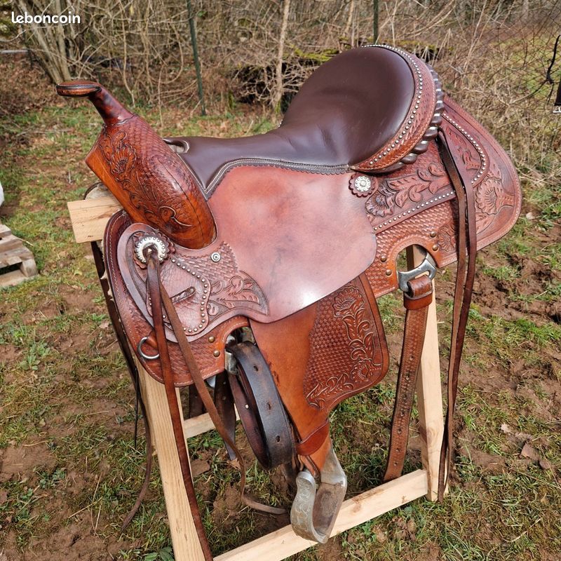 WILDRACE Garde-boue de selle western pour chevaux