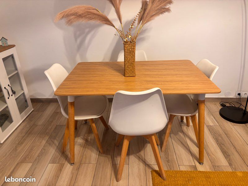 Table à manger avec ou sans chaises (image 5)