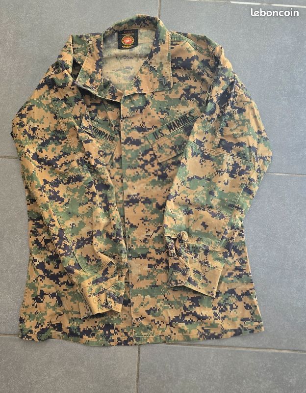 Veste d'occasion de combat militaire MCCUU cam (image 1)