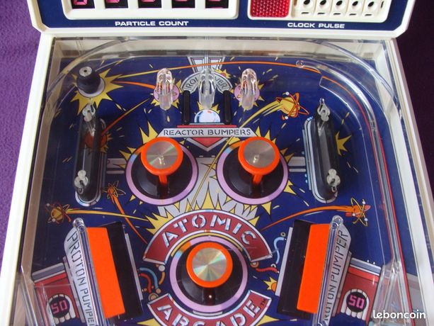 Rare vintage années 80 Tomy Astro Shooter Table Pinball